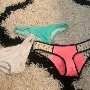 Bundle of VS bikini bottoms